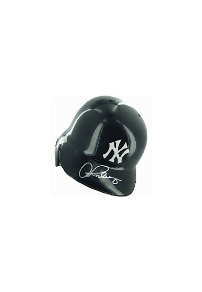 Alex Rodriguez Left Ear Flap (Autographed) Batting Helmet (MLB Auth) (Steiner COA)